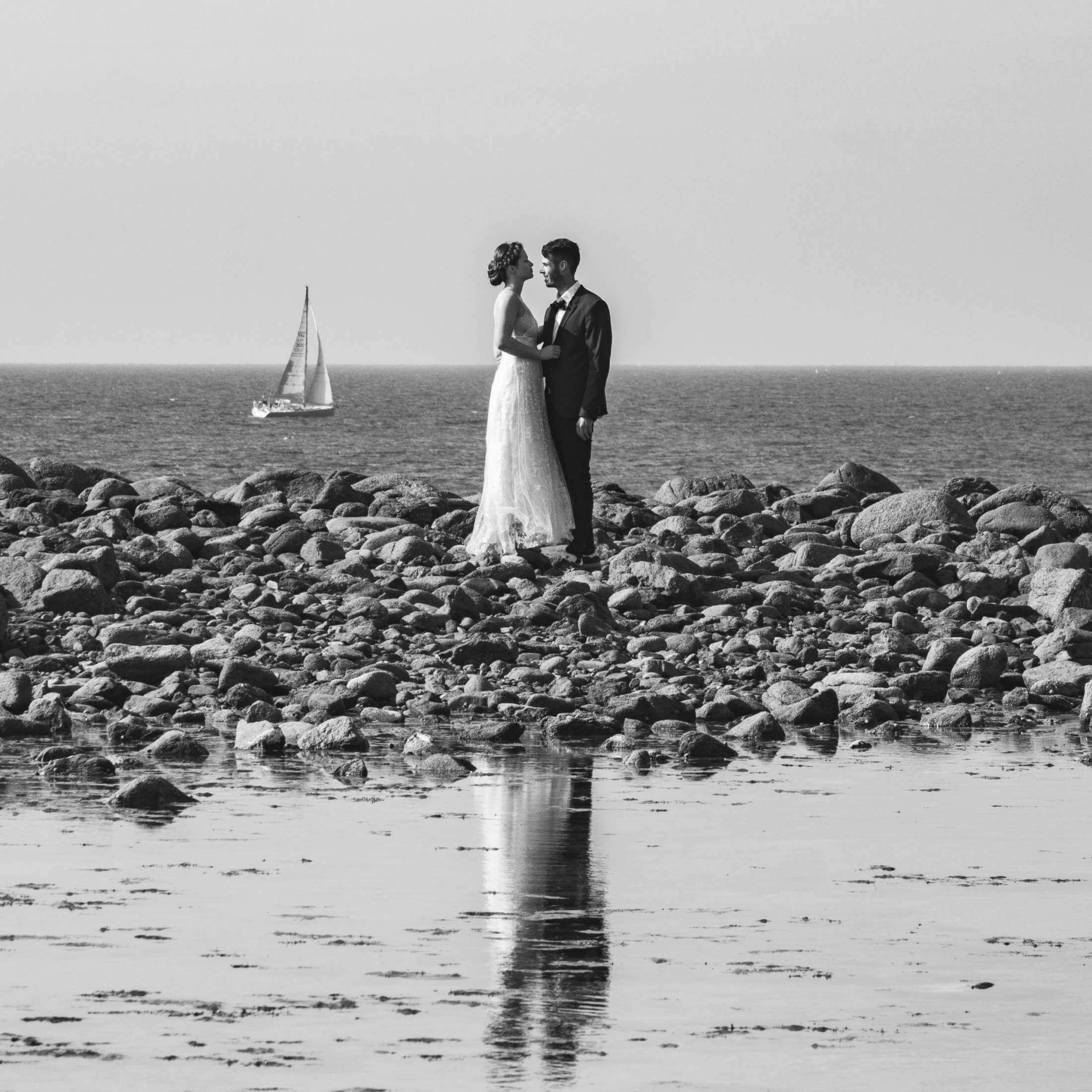 Photographe de mariage côte bretonne et normande